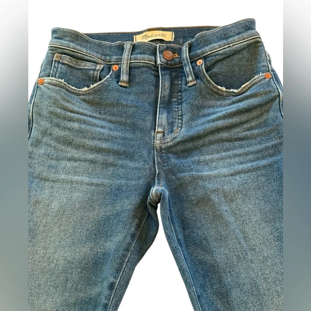 Madewell Women's Blue Jeans 9” High-Rise Skinny Size 26 NWT - Picture 4 of 16